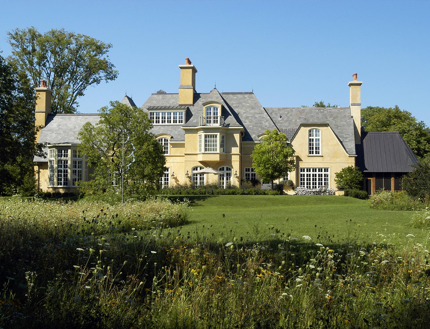 Liederbach & Graham: A French Revival Residence Exterior