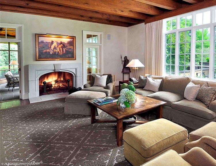 Liederbach & Graham: A French Revival Residence Living Room