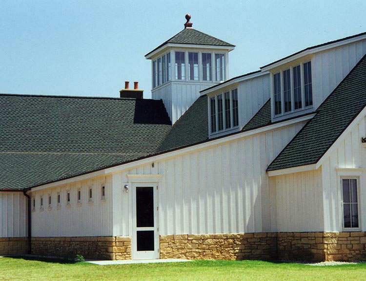 Liederbach & Graham: Huntley Community Library Exterior Detail