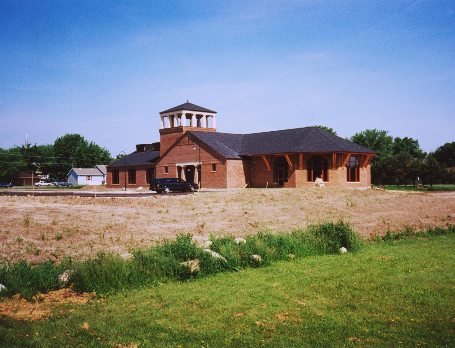 Liederbach & Graham: Johnsburg Public Library Exterior 1